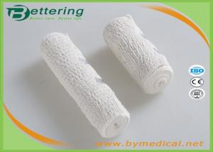  Cotton Spandex Medical Elastic Crepe Bandages Surgical Bandage Natural Colour Manufactures