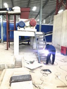  Big Solid Block Clay Brick Cutting Machine Hydraulic Pressure Customized Manufactures