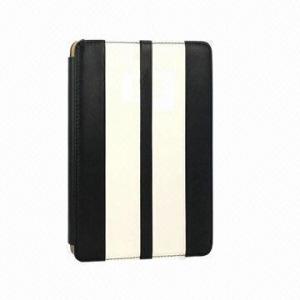  Dual Colors Leather Case with Holder for iPad Mini Manufactures