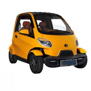  Plastic Enclosed 55km/H 2500W 4 Wheels Electric Car EEC Charging Manufactures