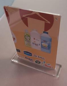  Low price clear acrylic display stand/menu holder Manufactures