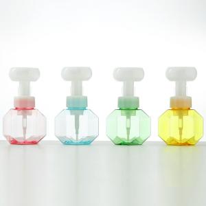  300ml Hand Sanitizer Dispenser Bottles Multi Color Flower Foam Empty Bottle Manufactures