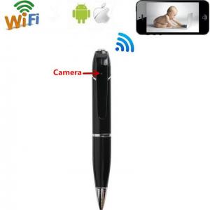  720P HD WIFI P2P Pen Spy Hidden Camera Covert Video Streaming Recorder Home Security Nanny Camera Remote Baby Monitor Manufactures