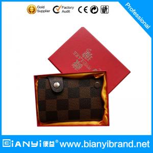  Made in china wholesale Colorful leather ,PU credit card holder, credit card bag Manufactures
