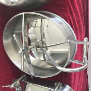  Stainless Steel Oval Inward Opening Manway Covers Designer for Food, Beverage Equipment Manufactures