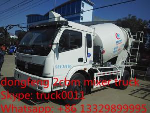  factory sale best price Dongfeng duolika 4*2 LHD 5cbm concrete mixer truck, 2017S newdongfeng cement mixer truck Manufactures