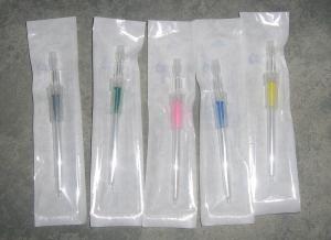  EO Sterile Medical Injection Supplies IV Intravenous Cannula With Paper Blister Package Manufactures