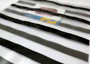  PVC Magnetic Stripe Card A4 1.0mm Magnetic Stripe Coated Overlay Manufactures