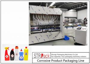  Corrosion Resistant Automatic Liquid Filling Line Laundry Detergent Filling Machine Manufactures