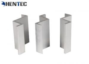  PV Middle Clamp Solar Roof Mounting Systems Extruded Aluminum Profiles 6063- T5 / 6060- T5 Manufactures