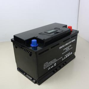  Lithium Ion 12 Volt Deep Cycle Marine Battery Waterproof Case 12v 100ah Bms Lifepo4 Manufactures