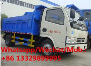  HOT SALE! best price bottom price 6 wheeler diesel hydraulic garbage tipper truck 3 ton, dump garbage truck for sale Manufactures