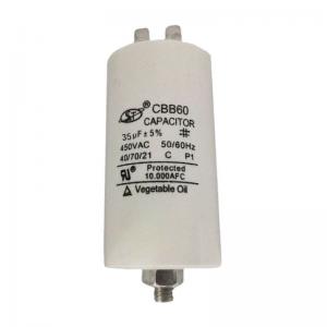  CBB Electric Motor Capacitor 30-100Uf Dual Round Class C For Washing Machine Motor Manufactures