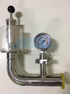  Air Pressure Relief Valve with Manometer for Fermentation Tank Pressure Relief Valve Manufactures