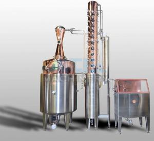  200L 500L 1000L Red Copper Alcohol Vodka Pot Still Distiller Manufactures