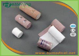  Rubber High Elastic Medical Supplies Bandages , Compression Bandages For Wounds Non Sterile Manufactures