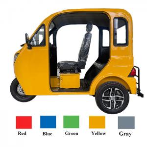  1500W 3 Seaters Passenger Electric Tricycle For Handicapped Elderly Manufactures
