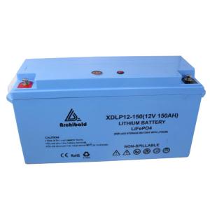  CE Certified 24v 48v 12 Volt Deep Cycle Rv Battery 150ah Lifepo4 With Smart Software BMS Manufactures