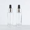 Buy cheap Transparent Glass Essential Oil Dropper Bottles 30ml 50ml Empty from wholesalers