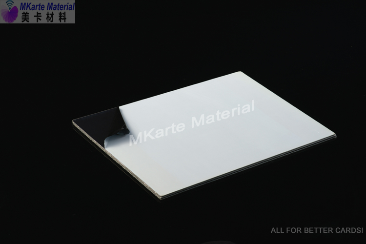 A4,A3,A3+size Lamination Steel Plate(glossy,matte,silk,pattern finish) For Smart card production