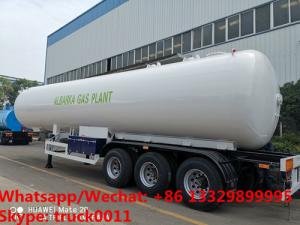  Factory sale best price CLW brand 20tons propane gas tank semitrailer for sale, HOT SALE! 49.6m3 lpg gas tank trailer Manufactures