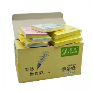  Custom Die Cut Sticky Notes Cartoon Memo Pad With Paper Card Manufactures