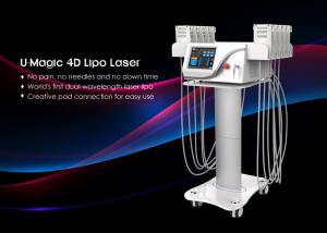  Tuv Medical Ce Smart Lipo Machine , Non Invasive Laser Lipo Machine 650nm / 940nm Manufactures