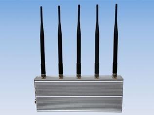 Quality Desktop Cell Phone Signal Jammer , Business Personal Cell Phone Blocker For 3G Signal for sale