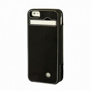 2,800mAh Power Bank Metal Back Case/Holder for iPhone 5 with External Battery Flip Leather Shell  Manufactures
