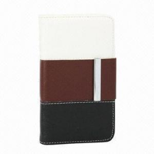  Three-color Left and Right Open Leather Case with Credit Card Slot, for Samsung Galaxy Note II N7100  Manufactures