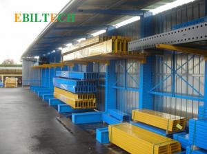  Structural  Cantilever Pallet Racking , Heavy Duty Cantilever Racking System Manufactures
