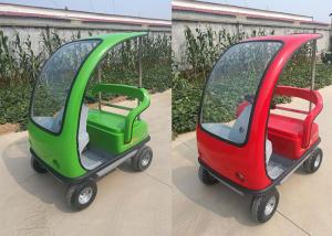  Easy Operation Electric Sightseeing Car Optional Colors With Steering Wheel Manufactures