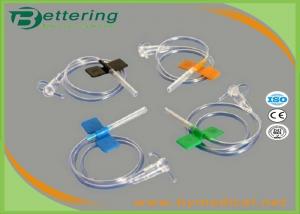  Disposable Sterile Vacuum Blood Collection Needles , Butterfly Needle Blood Draw Manufactures
