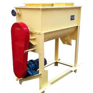  SHJ100 Single Shaft Animal Feed Mixer 3KW Cattle Feed Mixer Machine Manufactures