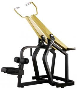  Professional Yellow Hammer Strength Plate Loaded Gym Equipment / Pull Down Machine 152kg Manufactures