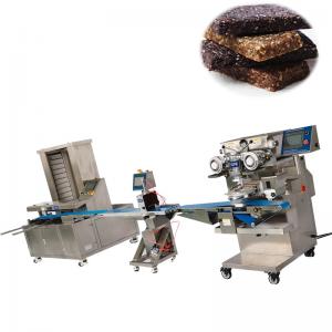  Automatic Peanut Butter Filled Chocolate Energy Bar Making Machine Manufactures