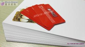  Double Sided Card 0.40mm Digital Printing PVC Sheets Manufactures