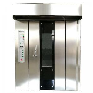  Electric 38kw 400c  Hot Air Bakery Diesel Oven 32 Tray Rotary Oven Price Manufactures