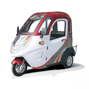  4m Braking Distance 60V 32Ah Enclosed Electric Tricycle Manufactures