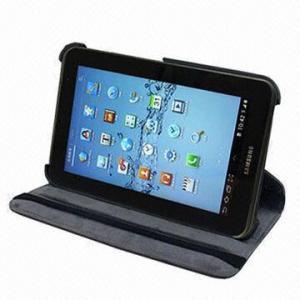  360 Degrees Rotation Leather Case with Holder for Samsung Galaxy Tab 2 (7.0) P3100 Manufactures