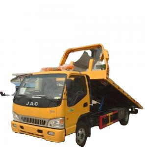  Good price JAC brand 3T wrecker towing vehicle for sale, High quality flatbed towing vehicle for sale Manufactures