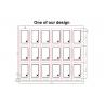 Buy cheap PVC RFID Card Inlay/Prelam sheet with ID TK4168/IC F08 chip for smart RFID cards from wholesalers