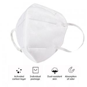  Elastic Strap 3 Layer FFP2 Face Mask For Superior Protection Manufactures