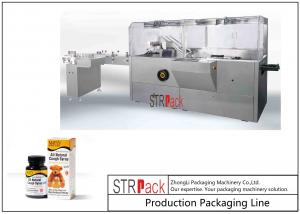  Stable Performance Bottle Packing Machine / Automatic High Speed Cartoning Machine Manufactures