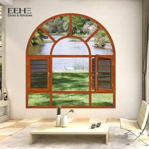  Strong Aluminium Frame Casement Window / Luxury House Aluminum French Windows Manufactures