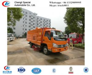  factory sale forland small RHD road sweeper truck for sale,best price FORLAND RHD street sweeping vehicle for sale Manufactures
