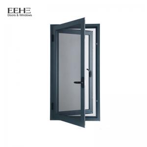  Double Access Aluminum Entrance Door / Thermal Break Aluminium Swing Door Manufactures
