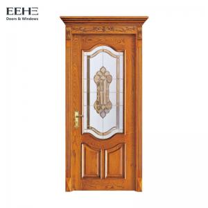  Apartment Solid Wood Internal Doors , Artificial Interior Solid Wood Slab Door Manufactures