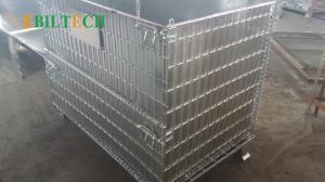  Stackable  Pallet Rack Wire Decking Foldable Warehouse Storage Fit For Wheel Manufactures