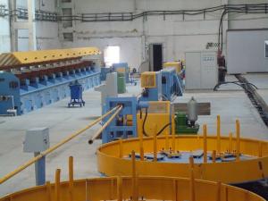  PC Wire production line PC steel wire induction heat treatment stabilizing line with wire drawing machine Manufactures